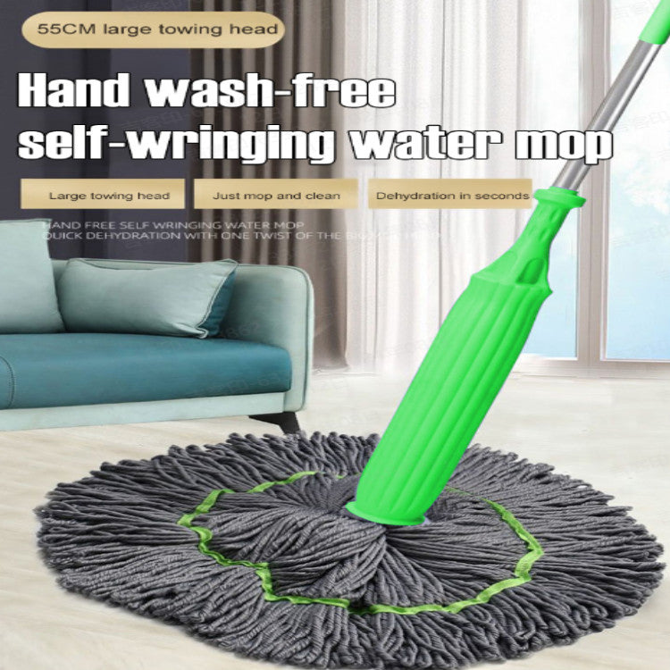 Self-Twisting 360° Spin Mop – No Bend, No Mess, Just Shine!