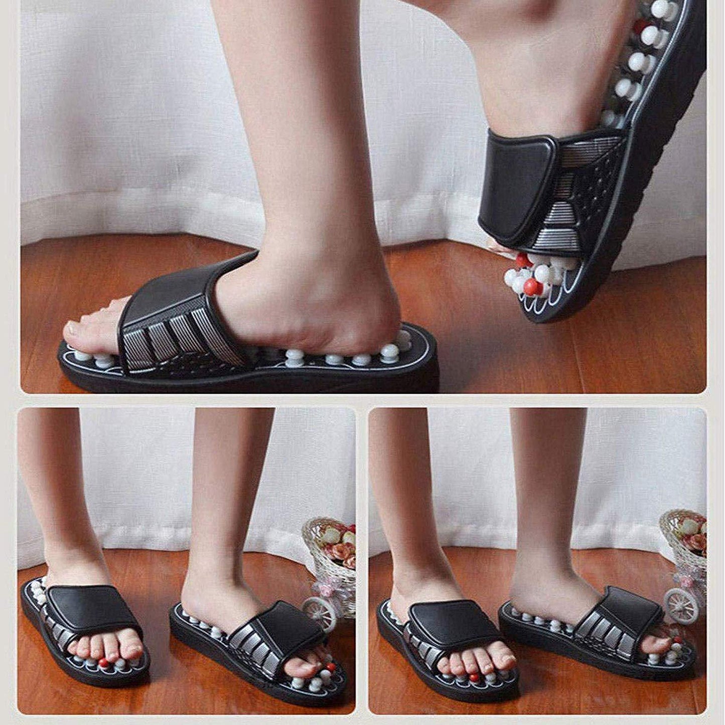 Wellness Footwear with Pressure Point & Magnetic Support