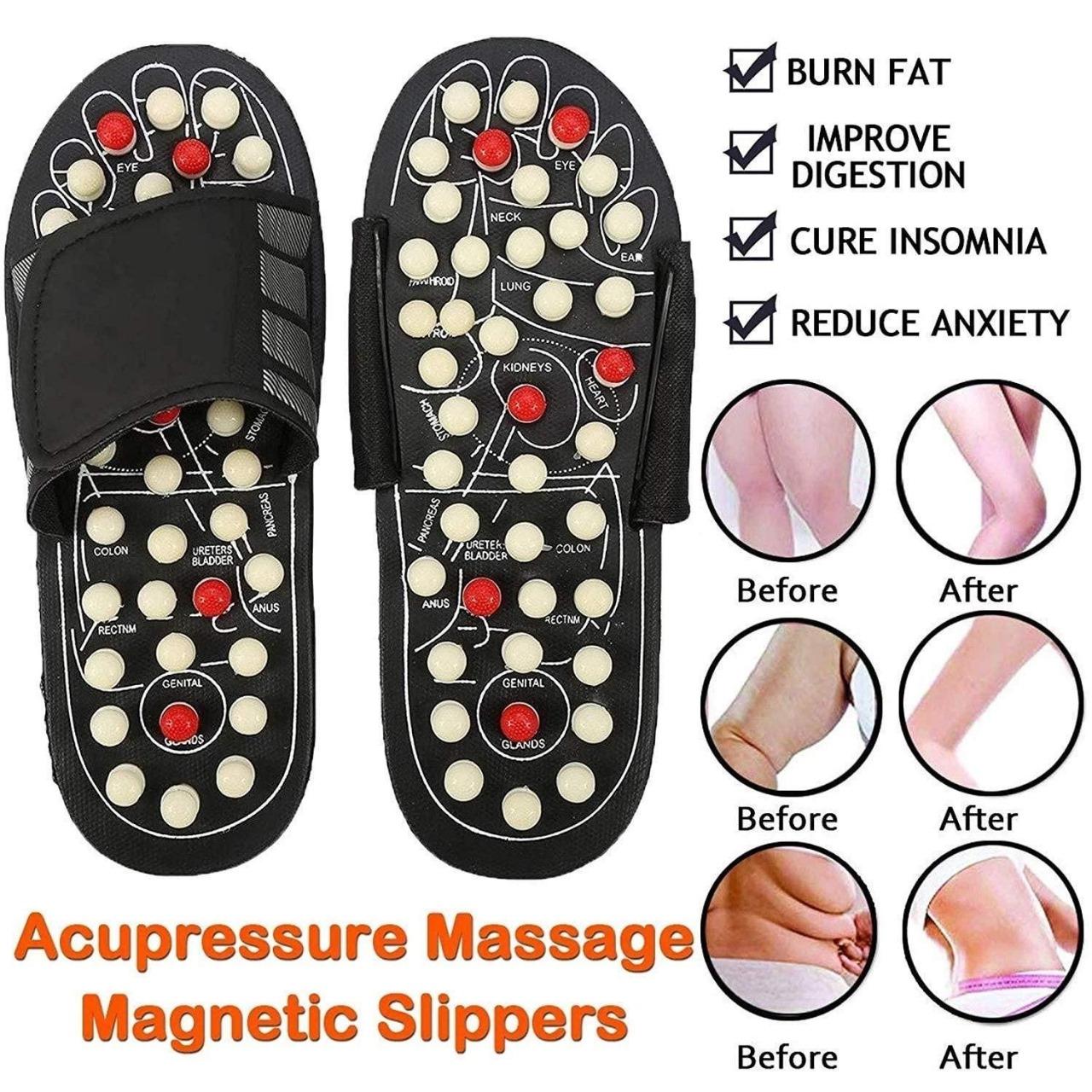 Wellness Footwear with Pressure Point & Magnetic Support