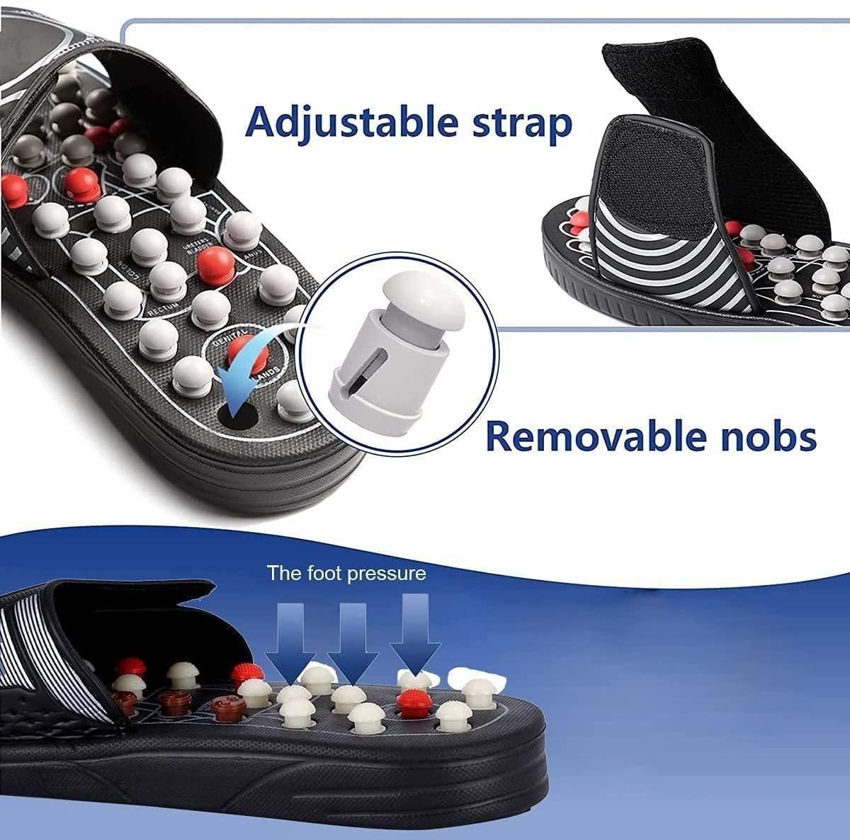 Wellness Footwear with Pressure Point & Magnetic Support