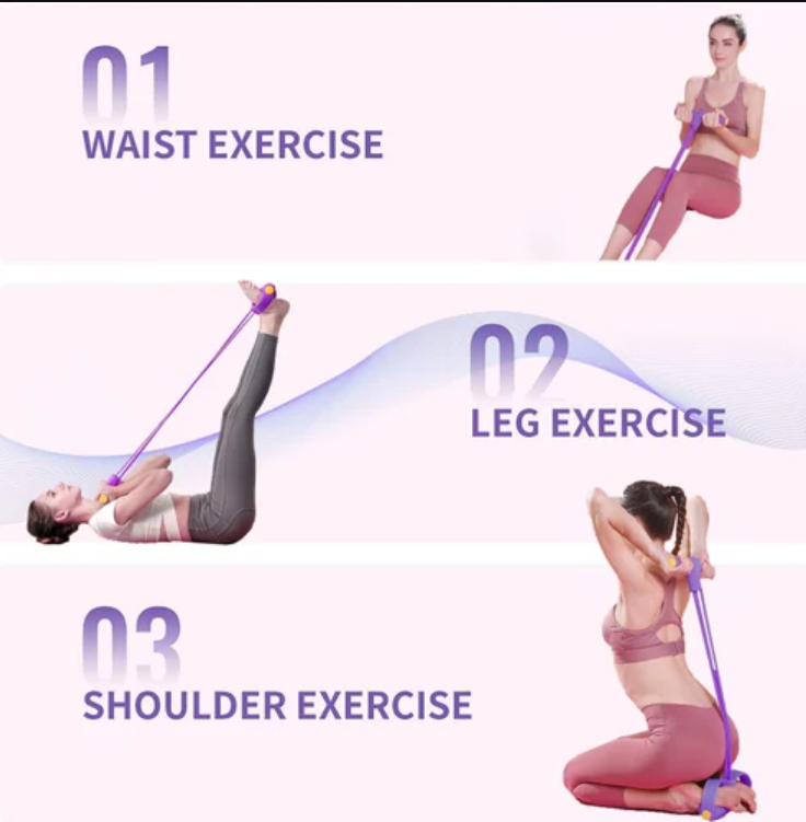 Elite Multifunctional Pedal Resistance Band